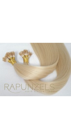 0.5 Gram 20" Pre Bonded Stick Tip Colour #60 Lightest Blonde (25 Strands)